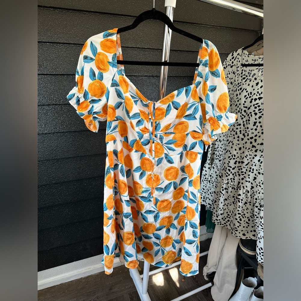 Peach dress!